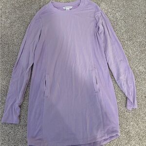 Athleta Lavender Long Sleeve dress